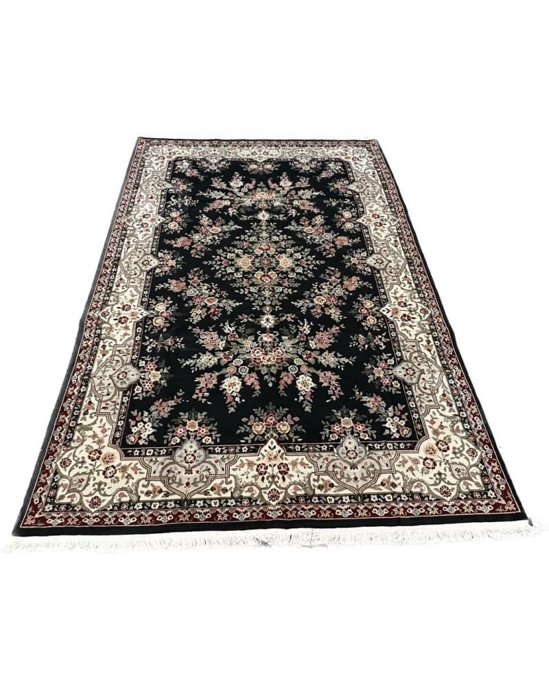 Kashan Design Wool & Silk