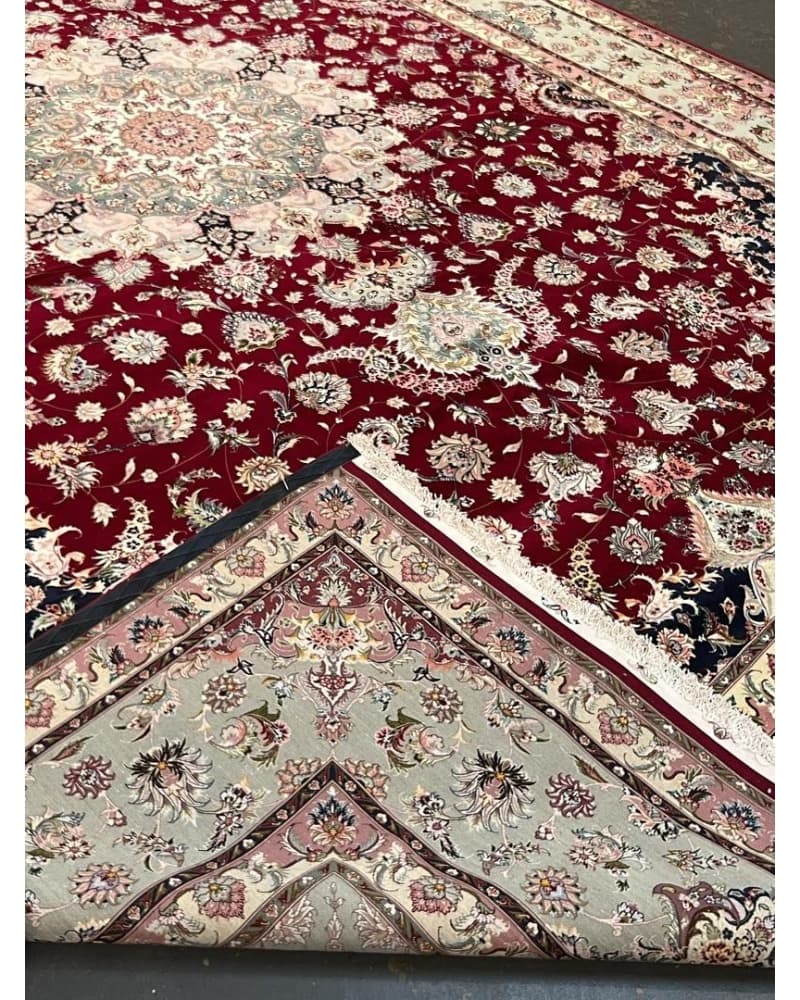 Fine Tabriz Wool & Silk view 4