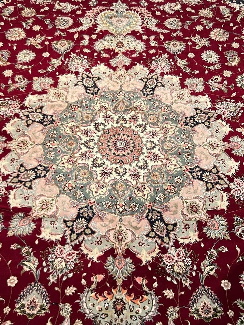 Fine Tabriz Wool & Silk view 3