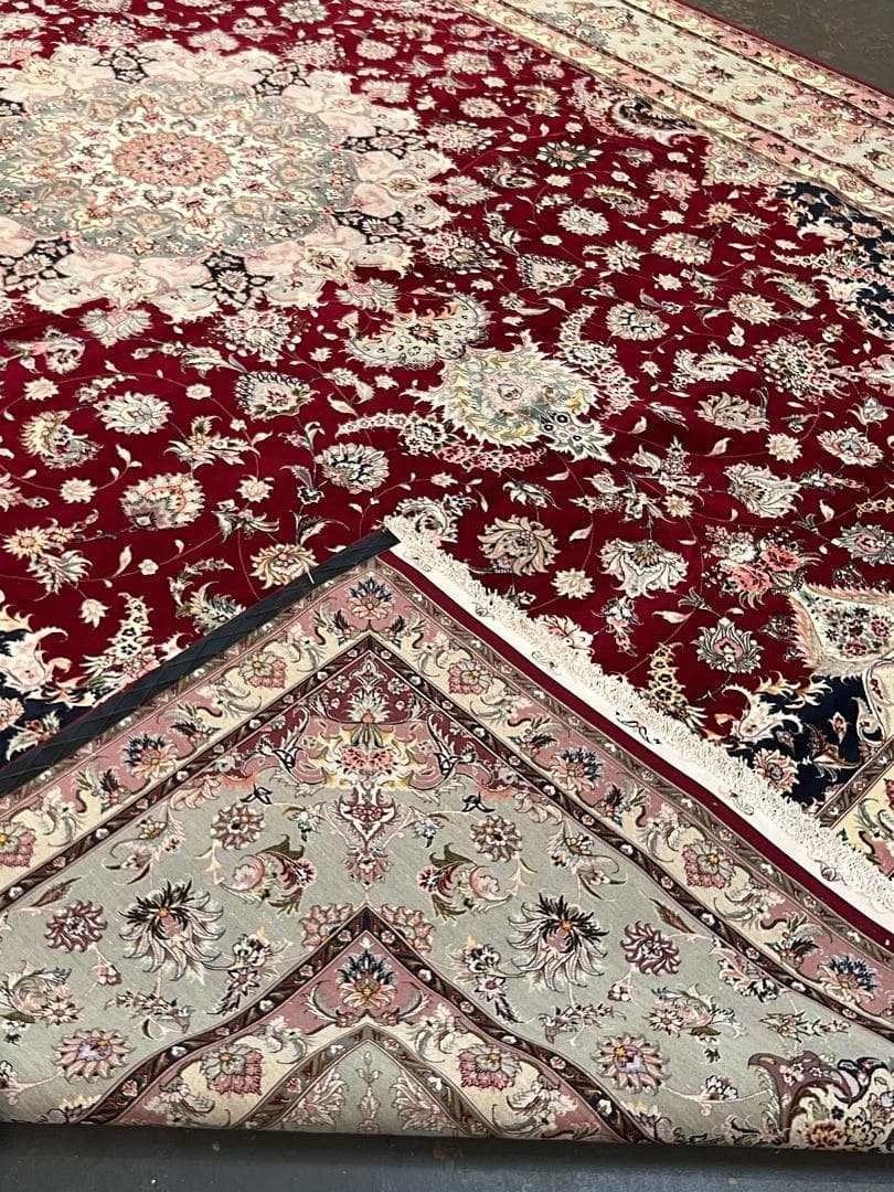 Fine Tabriz Wool & Silk view 4
